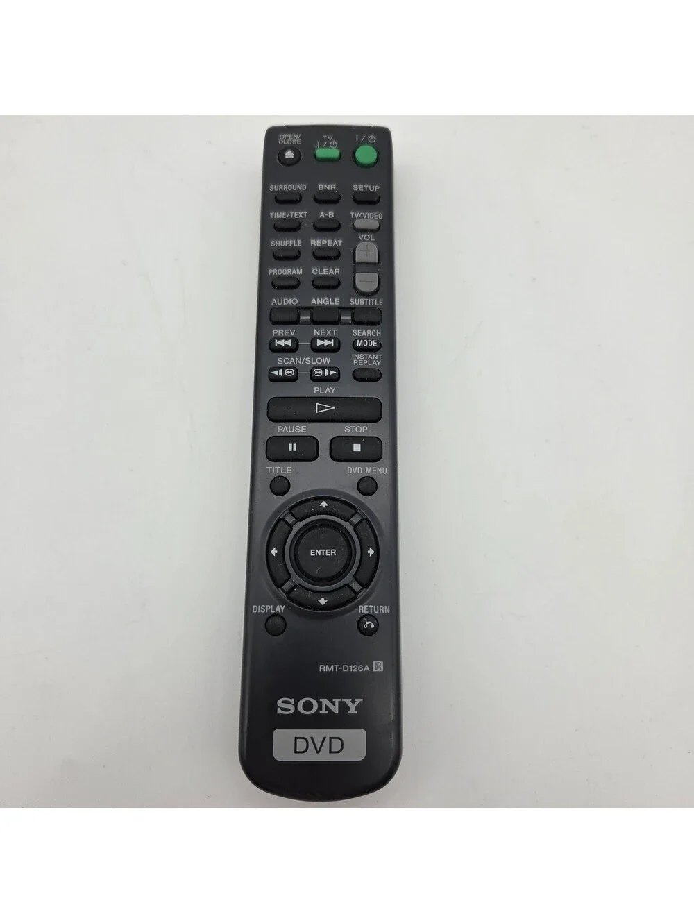 Genuine Sony RMT-D126A Remote Control OEM for DVP-NS300 DVP-NS300B CD/DVD Tested
